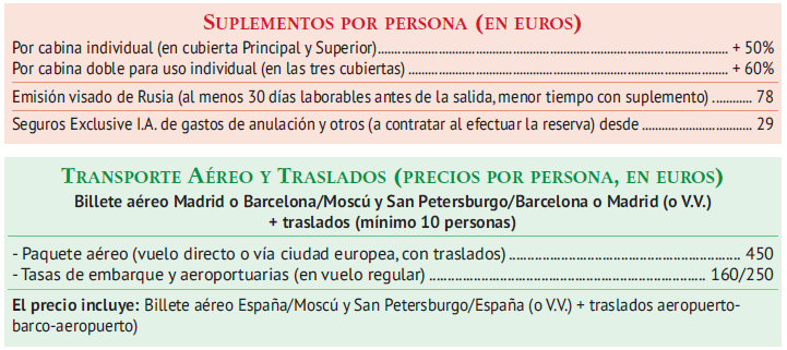 Vuelos y suplementos de este itinerario. Disponibilidad limitada. Rogamos consultar en el correo info@cruceroclick.com CRUCEROS FLUVIALES RIO VOLGA MOSCU SAN PETERSBURGO CRUCEROS RUSIA CRUCEROS FLUVIALES RUSIA CRUCEROS RIO VOLGA CRUCEROS FLUVIALES EN ESPAÑOL CRUCEROS DESDE SAN PETERSBURGO